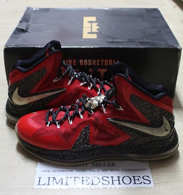 lebron 10 red black